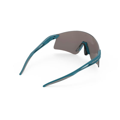 Rudy Project Astral X running, cycling, gravel and mountain biking sport shield prescription sunglasses#color_astral-x-light-teal-matte-with-multilaser-osmium-lenses