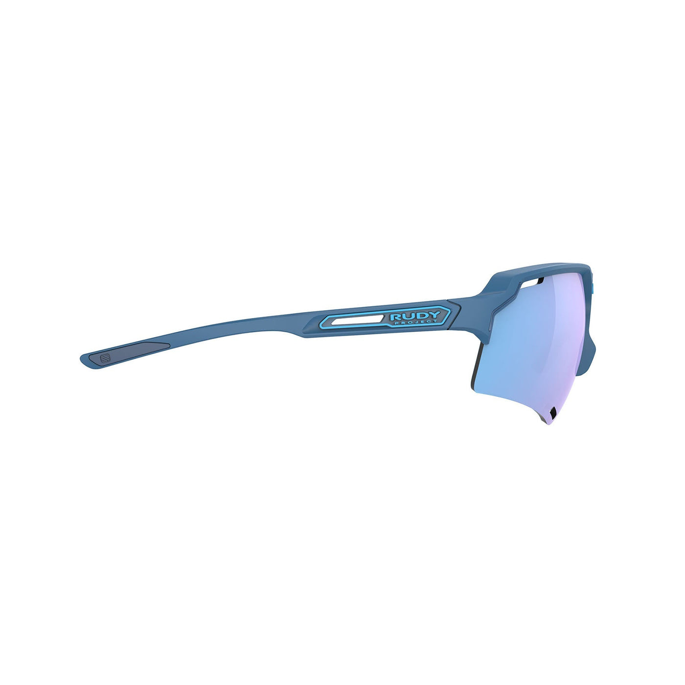 Rudy Project running and cycling sport prescription sunglasses#color_deltabeat-pacific-blue-matte-frame-with-multilaser-ice-lenses