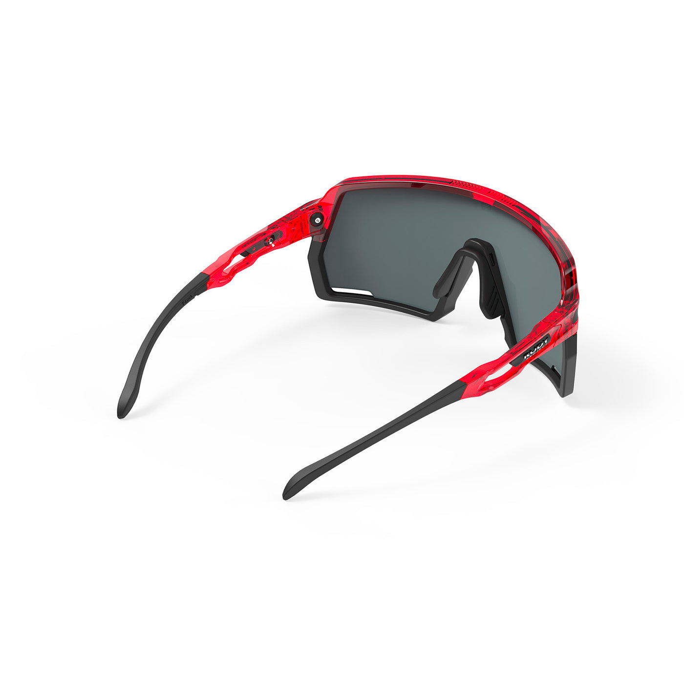 Rudy Project Kelion sport sunglasses are perfect for all outdoor activities including running, cycling, gravel biking, mountain biking, golf and pickleball#color_kelion-crystal-red-with-multilaser-red-lenses