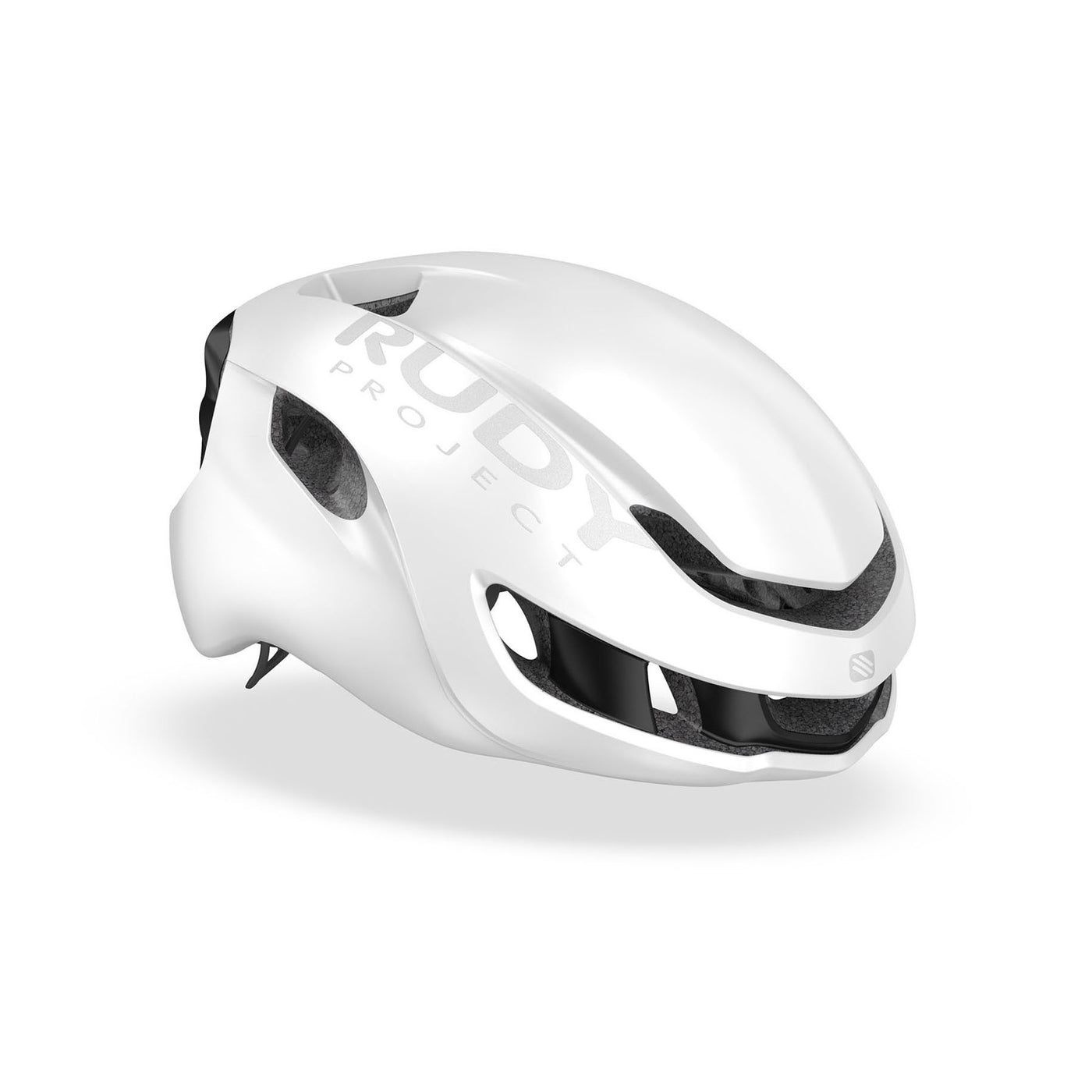 Rudy Project Nytron road cycling and aero triathlon helmet#color_nytron-white-matte