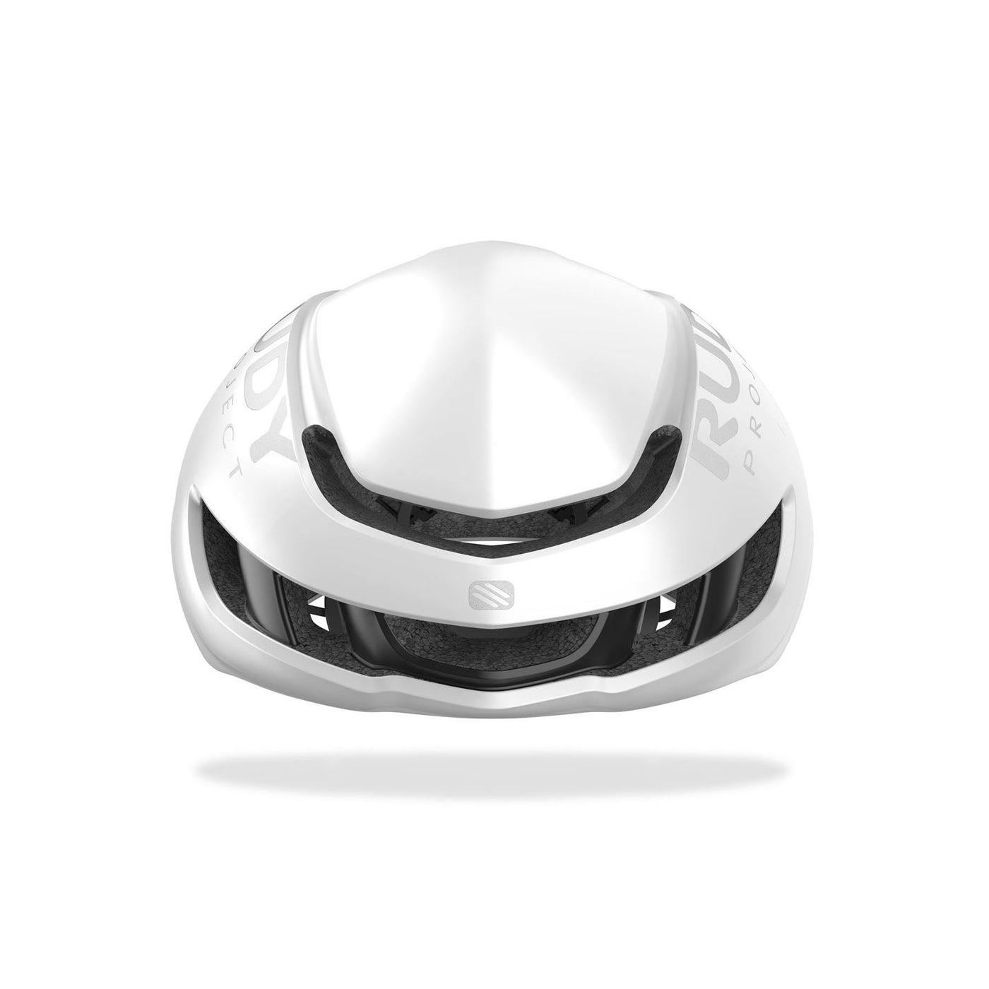 Rudy Project Nytron road cycling and aero triathlon helmet#color_nytron-white-matte