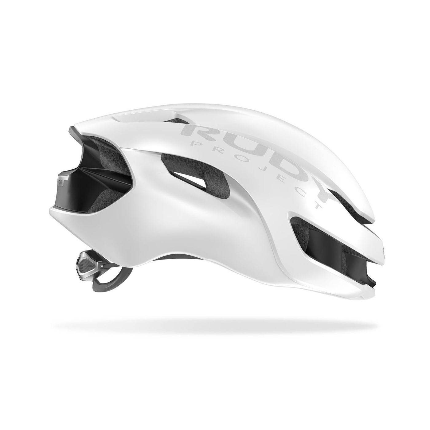 Rudy Project Nytron road cycling and aero triathlon helmet#color_nytron-white-matte