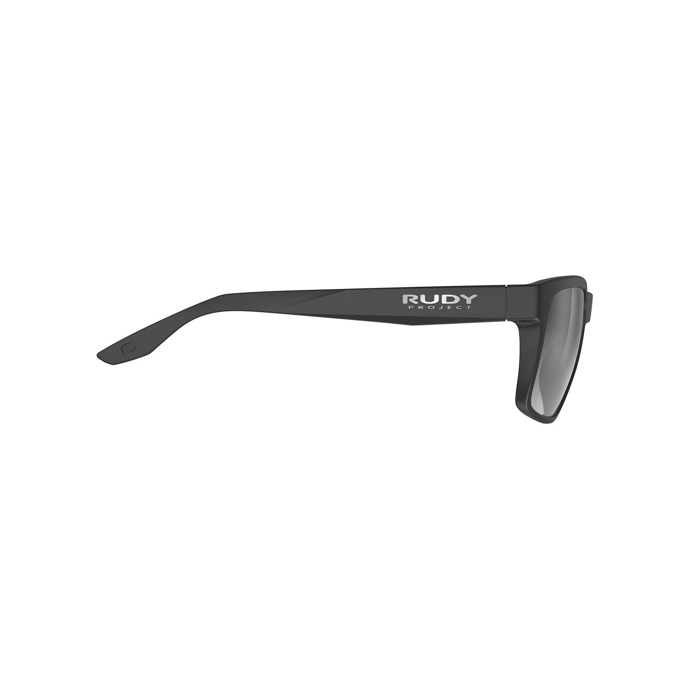 Rudy Project Spinhawk Edge active lifestyle sunglasses or prescription sunglasses are perfect for the beach, boating, fishing and any other outdoor activity#color_spinhawk-edge-black-matte-with-smoke-black-deg-lenses