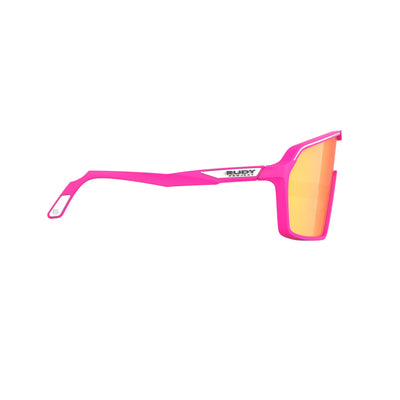 Rudy Project Spinshield running and cycling sunglasses#color_spinshield-pink-fluo-with-multilaser-orange-lenses